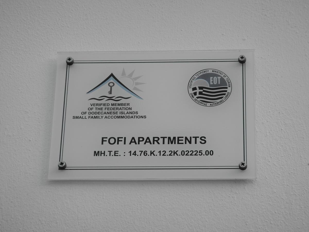 Fofi Apartments Symi Exterior photo